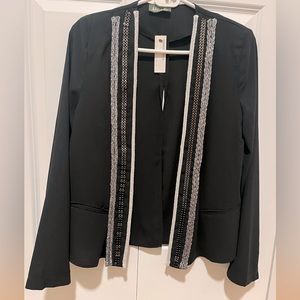 Sequined black blazer- never worn!